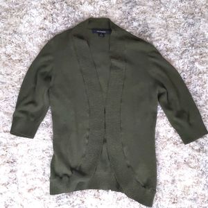 Deep green 89th & MADISON Cardigan